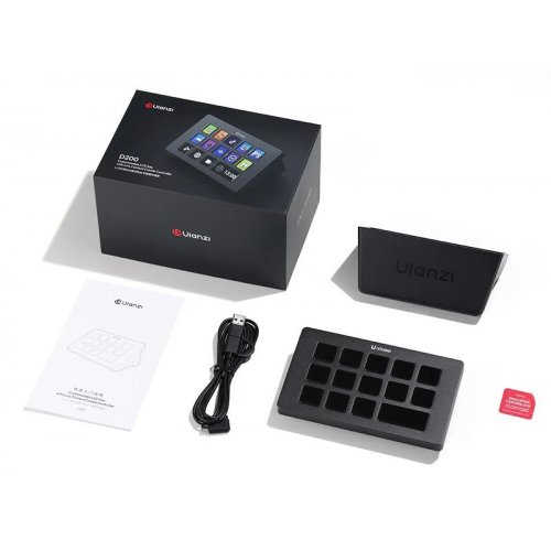 Купить Контроллер для стриминга Ulanzi D200 Stream Controller (A015 D200) Black - цена в Харькове, Киеве, Днепре, Одессе
в интернет-магазине Telemart фото
