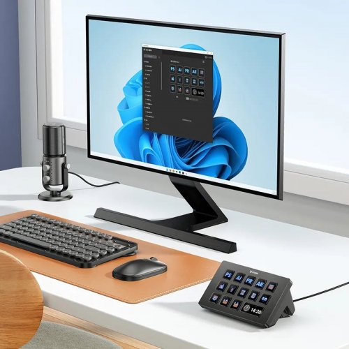 Купить Контроллер для стриминга Ulanzi D200 Stream Controller (A015 D200) Black - цена в Харькове, Киеве, Днепре, Одессе
в интернет-магазине Telemart фото