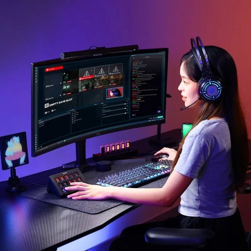 Купить Контроллер для стриминга Ulanzi D200 Stream Controller (A015 D200) Black - цена в Харькове, Киеве, Днепре, Одессе
в интернет-магазине Telemart фото