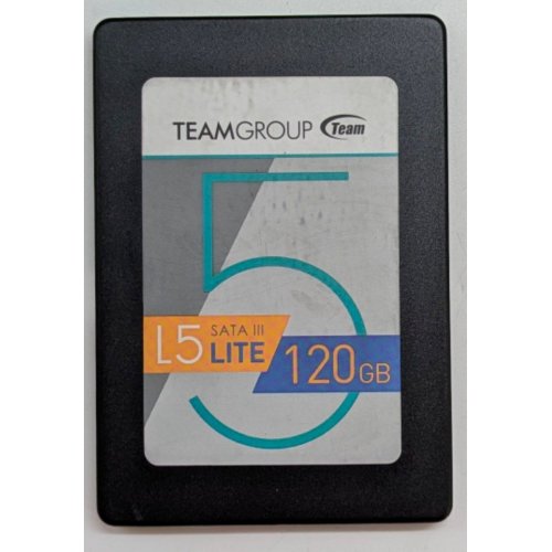 Купить Ssd-диск Team L5 Lite TLC 120GB 2.5'' (T2535T120G0C101) (Восстановлено продавцом, 762371) с проверкой совместимости: обзор, характеристики, цена в Киеве, Днепре, Одессе, Харькове, Украине | интернет-магазин TELEMART.UA фото