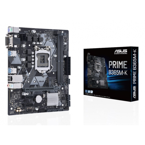 Купить Материнская плата Asus PRIME B365M-K (s1151-V2, Intel B365) (Восстановлено продавцом, 762374) с проверкой совместимости: обзор, характеристики, цена в Киеве, Днепре, Одессе, Харькове, Украине | интернет-магазин TELEMART.UA фото