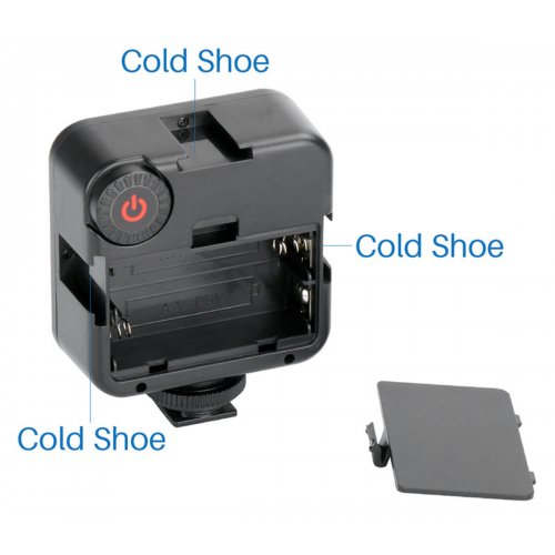 Купити Відеосвітло Ulanzi Mini LED Video Light (0647 W49) Black - ціна в Києві, Львові, Вінниці, Хмельницькому, Франківську, Україні | інтернет-магазин TELEMART.UA фото