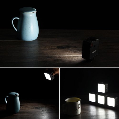 Купити Відеосвітло Ulanzi Mini LED Video Light (0647 W49) Black - ціна в Києві, Львові, Вінниці, Хмельницькому, Франківську, Україні | інтернет-магазин TELEMART.UA фото