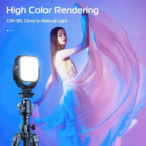 Купить Видеосвет Ulanzi VL66 RGB Led Light (L088 VL66 RGB) Black - цена в Харькове, Киеве, Днепре, Одессе
в интернет-магазине Telemart фото