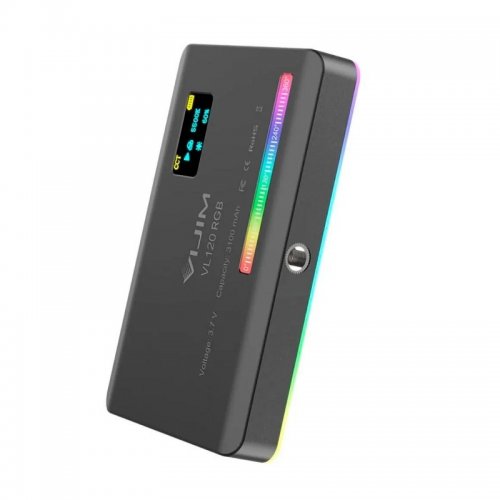 Відеосвітло Ulanzi VIJIM VL120 RGB Light (2346 VL120RGB) Black купити в Україні | Telemart фото