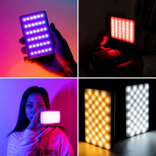 Купить Видеосвет Ulanzi VIJIM VL120 RGB Light (2346 VL120RGB) Black - цена в Харькове, Киеве, Днепре, Одессе
в интернет-магазине Telemart фото