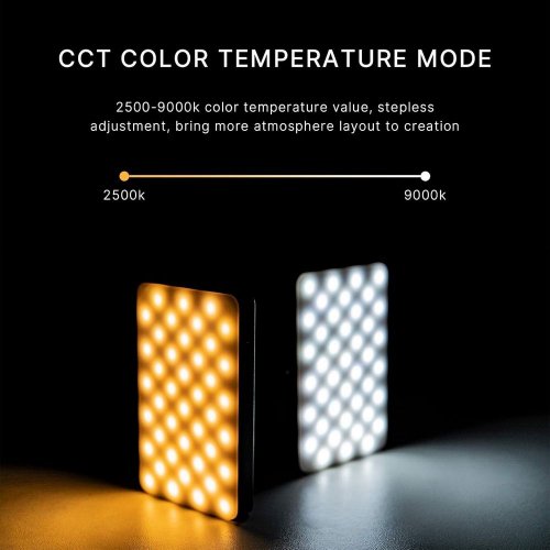 Купить Видеосвет Ulanzi VIJIM VL120 RGB Light (2346 VL120RGB) Black - цена в Харькове, Киеве, Днепре, Одессе
в интернет-магазине Telemart фото