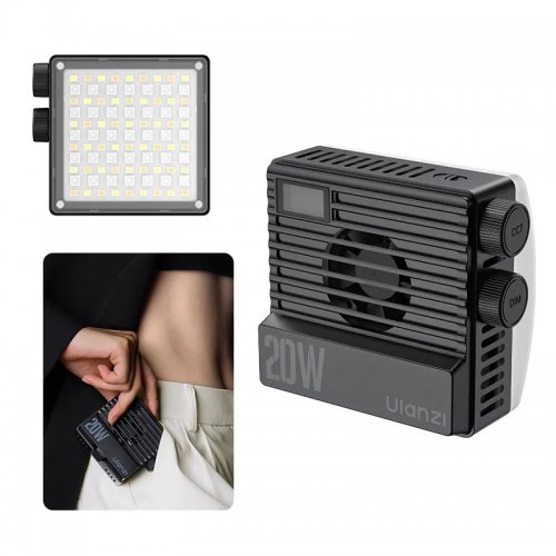 Купить Видеосвет Ulanzi LE20 20W Pocket RGB Video Light (L090 LE20) Black - цена в Харькове, Киеве, Днепре, Одессе
в интернет-магазине Telemart фото
