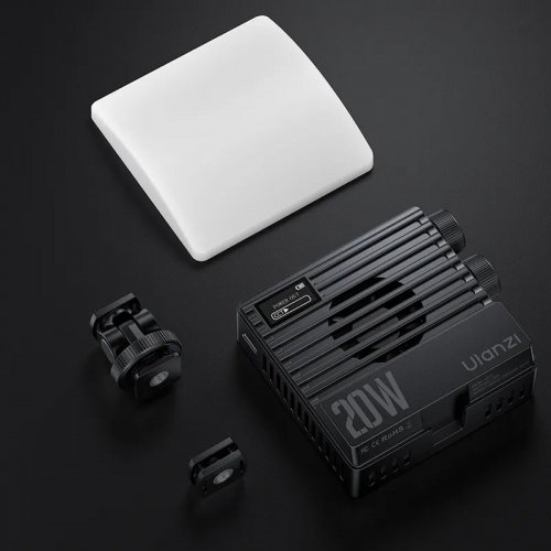 Купить Видеосвет Ulanzi LE20 20W Pocket RGB Video Light (L090 LE20) Black - цена в Харькове, Киеве, Днепре, Одессе
в интернет-магазине Telemart фото