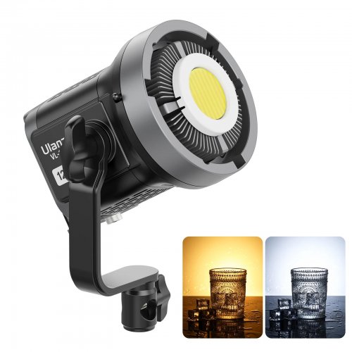 Купить Видеосвет Ulanzi VL-120Bi Bi-color Light (L065CNA1 VL120Bi) Black - цена в Харькове, Киеве, Днепре, Одессе
в интернет-магазине Telemart фото