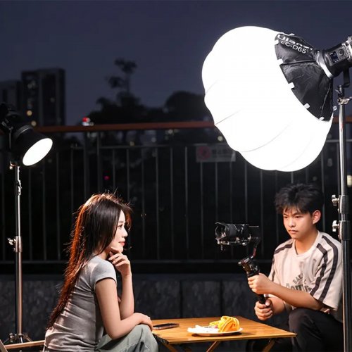 Купить Видеосвет Ulanzi VL-120Bi Bi-color Light (L065CNA1 VL120Bi) Black - цена в Харькове, Киеве, Днепре, Одессе
в интернет-магазине Telemart фото