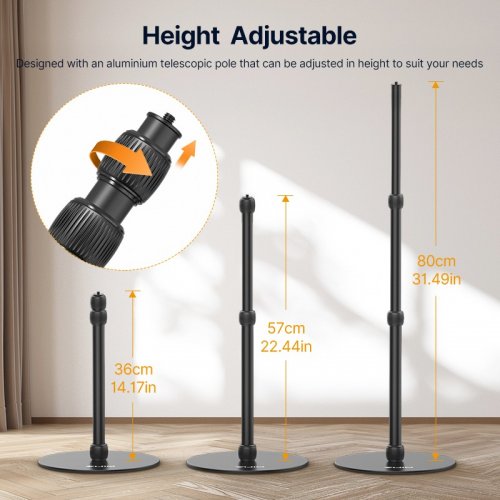 Штатив Ulanzi Vijim LS09 Stand-UP Extendable Stand (2952 LS09) Black купить в Украине | Telemart фото