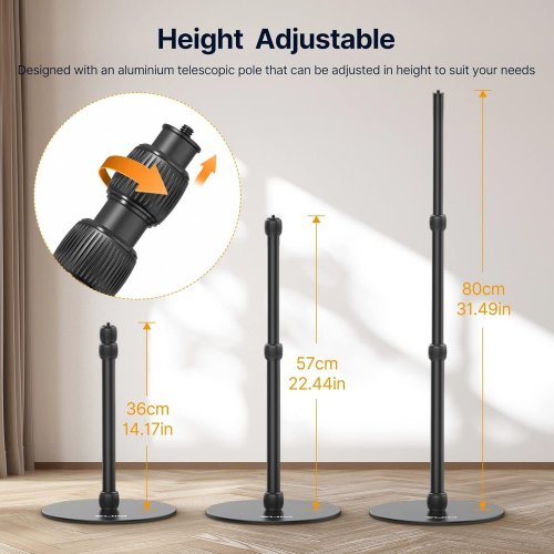 Купить Штатив Ulanzi Vijim LS09 Stand-UP Extendable Stand (2952 LS09) Black - цена в Харькове, Киеве, Днепре, Одессе
в интернет-магазине Telemart фото