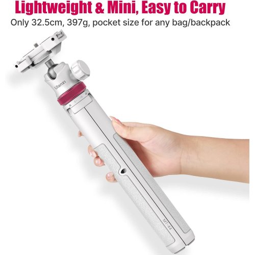 Купити Штатив Ulanzi MT-44 Multi-Functional Mini Tripod (2503A MT-44) White - ціна в Києві, Львові, Вінниці, Хмельницькому, Франківську, Україні | інтернет-магазин TELEMART.UA фото