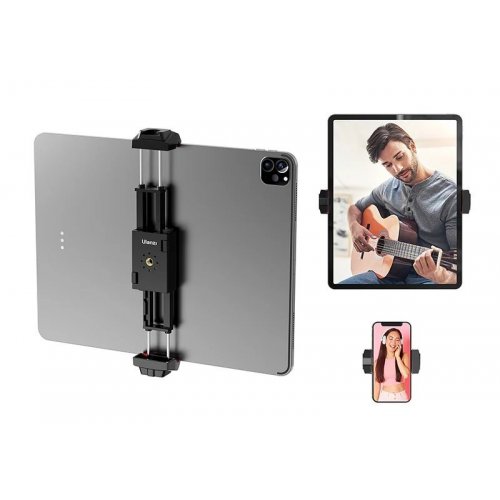 Купить Держатель для телефона и планшета Ulanzi Universal Tripod Mount For Phone and Tablet (2809 ST-29) Black - цена в Харькове, Киеве, Днепре, Одессе
в интернет-магазине Telemart фото