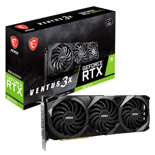 Купить Видеокарта MSI GeForce RTX 3070 Ti VENTUS 3X OC 8192MB (RTX 3070 Ti VENTUS 3X 8G OC) (Восстановлено продавцом, 762442) с проверкой совместимости: обзор, характеристики, цена в Киеве, Днепре, Одессе, Харькове, Украине | интернет-магазин TELEMART.UA фото