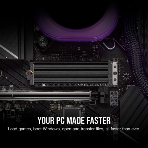 Купить SSD-диск Corsair MP600 ELITE 3D NAND TLC 1TB M.2 (2280 PCI-E) NVMe x4 (CSSD-F1000GBMP600EHS) с проверкой совместимости: обзор, характеристики, цена в Киеве, Днепре, Одессе, Харькове, Украине | интернет-магазин TELEMART.UA фото