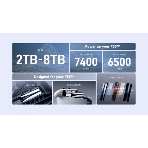 SSD-диск Lexar Play 3D NAND 2TB M.2 (2280 PCI-E) NVMe x4 (LNMPLY8002T-RNNNG) купити з перевіркою сумісності: огляд, характеристики, ціна у Києві, Львові, Вінниці, Хмельницькому, Івано-Франківську, Україні | інтернет-магазин TELEMART.UA фото