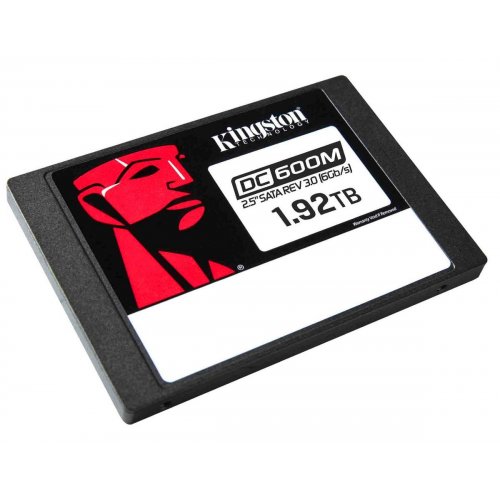 Купить SSD-диск Kingston DC600M 3D NAND TLC 1.92TB 2.5" (SEDC600M/1920G) с проверкой совместимости: обзор, характеристики, цена в Киеве, Днепре, Одессе, Харькове, Украине | интернет-магазин TELEMART.UA фото