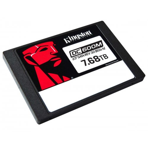 Купить SSD-диск Kingston DC600M 3D NAND TLC 7.68TB 2.5" (SEDC600M/7680G) с проверкой совместимости: обзор, характеристики, цена в Киеве, Днепре, Одессе, Харькове, Украине | интернет-магазин TELEMART.UA фото