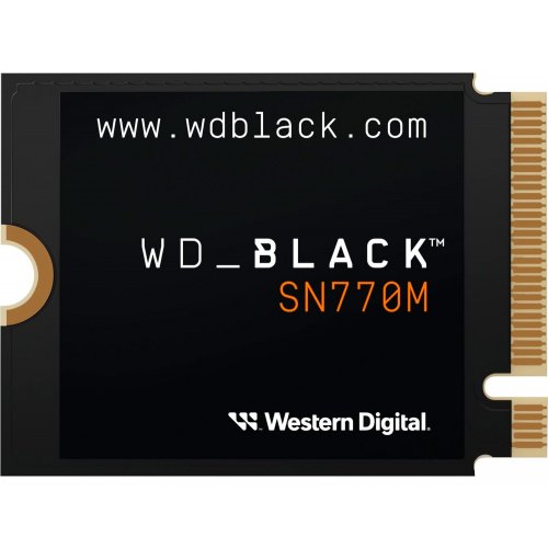 SSD-диск Western Digital Black SN770M 3D NAND TLC 1TB M.2 (2230 PCI-E) NVMe x4 (WDS100T3X0G) купити з перевіркою сумісності: огляд, характеристики, ціна у Києві, Львові, Вінниці, Хмельницькому, Івано-Франківську, Україні | інтернет-магазин TELEMART.UA фото