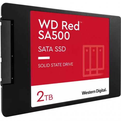SSD-диск Western Digital Red SA500 NAS 2TB 2.5" (WDS200T2R0A) купити з перевіркою сумісності: огляд, характеристики, ціна у Києві, Львові, Вінниці, Хмельницькому, Івано-Франківську, Україні | інтернет-магазин TELEMART.UA фото