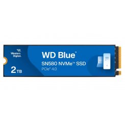 SSD-диск Western Digital Blue SN580 2TB M.2 (2280 PCI-E) NVMe x4 (WDS200T3B0E)
