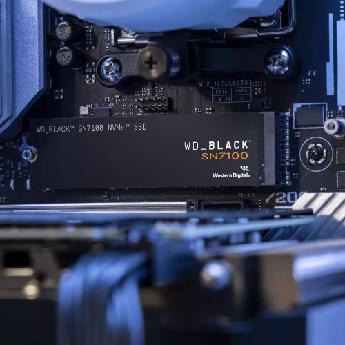 Купить SSD-диск Western Digital Black SN7100 3D NAND TLC 2TB M.2 (2280 PCI-E) NVMe x4 (WDS200T4X0E) с проверкой совместимости: обзор, характеристики, цена в Киеве, Днепре, Одессе, Харькове, Украине | интернет-магазин TELEMART.UA фото