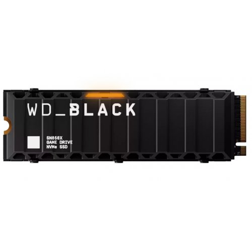 Купить SSD-диск Western Digital Black SN850X 4TB with Heatsink M.2 (2280 PCI-E) NVMe x4 (WDS400T2XHE) с проверкой совместимости: обзор, характеристики, цена в Киеве, Днепре, Одессе, Харькове, Украине | интернет-магазин TELEMART.UA фото