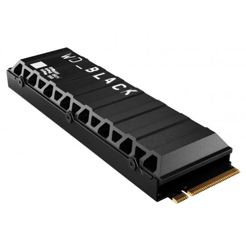 Купить SSD-диск Western Digital Black SN850X 4TB with Heatsink M.2 (2280 PCI-E) NVMe x4 (WDS400T2XHE) с проверкой совместимости: обзор, характеристики, цена в Киеве, Днепре, Одессе, Харькове, Украине | интернет-магазин TELEMART.UA фото
