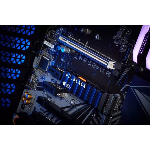 Купить SSD-диск Western Digital Black SN850X 4TB with Heatsink M.2 (2280 PCI-E) NVMe x4 (WDS400T2XHE) с проверкой совместимости: обзор, характеристики, цена в Киеве, Днепре, Одессе, Харькове, Украине | интернет-магазин TELEMART.UA фото