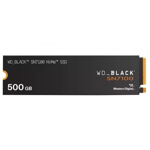 Купить SSD-диск Western Digital Black SN7100 3D NAND TLC 500GB M.2 (2280 PCI-E) NVMe x4 (WDS500G4X0E) с проверкой совместимости: обзор, характеристики, цена в Киеве, Днепре, Одессе, Харькове, Украине | интернет-магазин TELEMART.UA фото