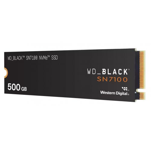 Купить SSD-диск Western Digital Black SN7100 3D NAND TLC 500GB M.2 (2280 PCI-E) NVMe x4 (WDS500G4X0E) с проверкой совместимости: обзор, характеристики, цена в Киеве, Днепре, Одессе, Харькове, Украине | интернет-магазин TELEMART.UA фото