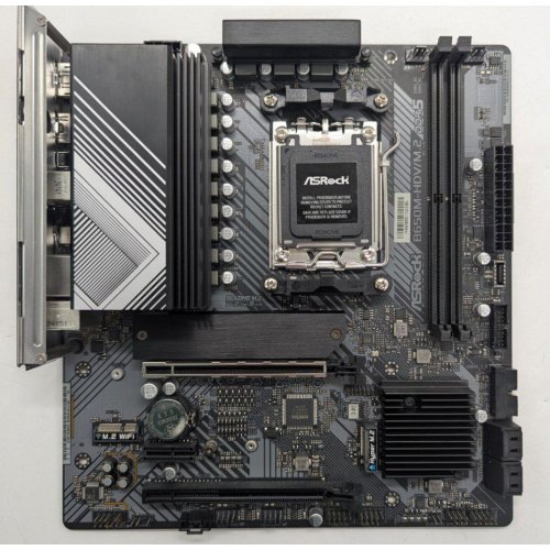 Материнська плата AsRock B650M-HDV/M.2 (sAM5, AMD B650) (Відновлено продавцем, 762657) купити з перевіркою сумісності: огляд, характеристики, ціна у Києві, Львові, Вінниці, Хмельницькому, Івано-Франківську, Україні | інтернет-магазин TELEMART.UA фото