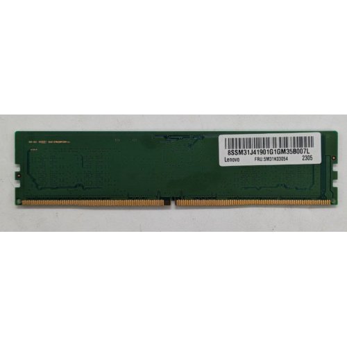 Купить Озу Samsung DDR5 8GB 5600Mhz (M323R1GB4DB0-CWM) OEM (Восстановлено продавцом, 762668) с проверкой совместимости: обзор, характеристики, цена в Киеве, Днепре, Одессе, Харькове, Украине | интернет-магазин TELEMART.UA фото