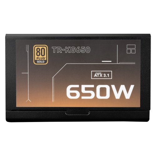 Купить Блок питания Thermalright KG-650 650W (TR-KG650) Black с проверкой совместимости: обзор, характеристики, цена в Киеве, Днепре, Одессе, Харькове, Украине | интернет-магазин TELEMART.UA фото