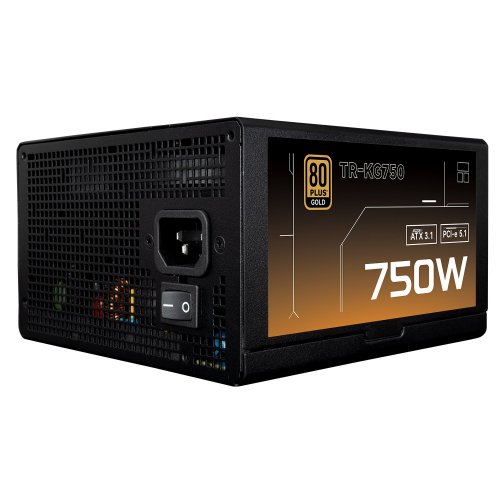 Купить Блок питания Thermalright KG-750 750W (TR-KG750) Black с проверкой совместимости: обзор, характеристики, цена в Киеве, Днепре, Одессе, Харькове, Украине | интернет-магазин TELEMART.UA фото