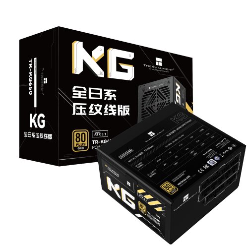 Блок питания Thermalright KG-650 Sleeved Cable 650W (TR-KG650 Sleeved Cable) Black купить в Украине: Киев, Днепр, Харьков, Одесса  | Проверка совместимости, низкая цена, отзывы, характеристики от TELEMART фото
