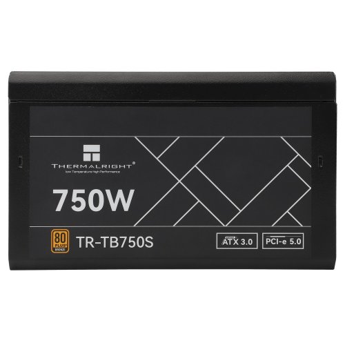Купить Блок питания Thermalright TB-750S 750W (TR-TB750S) Black с проверкой совместимости: обзор, характеристики, цена в Киеве, Днепре, Одессе, Харькове, Украине | интернет-магазин TELEMART.UA фото