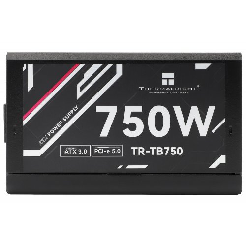 Блок живлення Thermalright TB-750 750W (TR-TB750) Black купити з перевіркою сумісності: огляд, характеристики, ціна у Києві, Львові, Вінниці, Хмельницькому, Івано-Франківську, Україні | інтернет-магазин TELEMART.UA фото