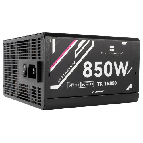 Блок живлення Thermalright TB-850 850W (TR-TB850) Black купити з перевіркою сумісності: огляд, характеристики, ціна у Києві, Львові, Вінниці, Хмельницькому, Івано-Франківську, Україні | інтернет-магазин TELEMART.UA фото