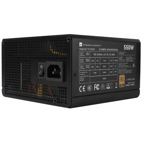 Купить Блок питания Thermalright TG-550S 550W (TR-TG550S) Black с проверкой совместимости: обзор, характеристики, цена в Киеве, Днепре, Одессе, Харькове, Украине | интернет-магазин TELEMART.UA фото