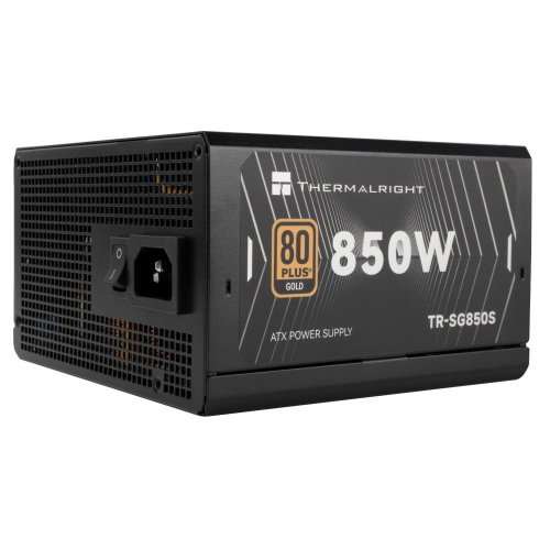Блок живлення Thermalright SG-850S 850W (TR-SG850S) Black купити з перевіркою сумісності: огляд, характеристики, ціна у Києві, Львові, Вінниці, Хмельницькому, Івано-Франківську, Україні | інтернет-магазин TELEMART.UA фото