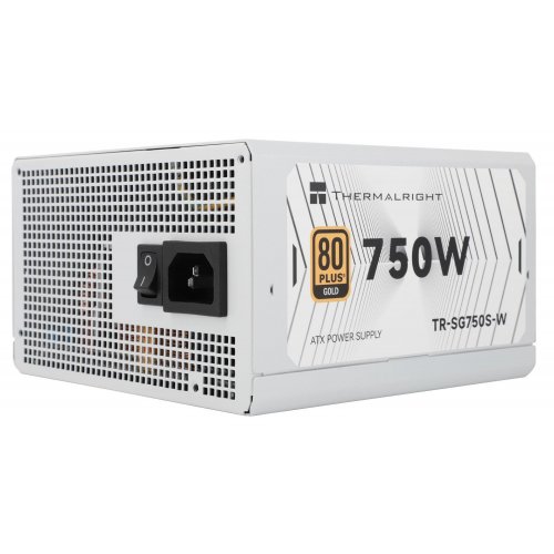 Купить Блок питания Thermalright SG-750S 750W (TR-SG750S-W) White с проверкой совместимости: обзор, характеристики, цена в Киеве, Днепре, Одессе, Харькове, Украине | интернет-магазин TELEMART.UA фото