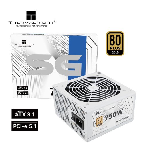 Купить Блок питания Thermalright SG-750S 750W (TR-SG750S-W) White с проверкой совместимости: обзор, характеристики, цена в Киеве, Днепре, Одессе, Харькове, Украине | интернет-магазин TELEMART.UA фото