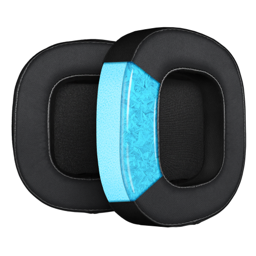 Купити Амбушюри HATOR Microfiber + Protein + Memory sponge + Cooling Gel к HATOR Hypergang 2pcs (ACC-109) Black - ціна в Києві, Львові, Вінниці, Хмельницькому, Франківську, Україні | інтернет-магазин TELEMART.UA фото