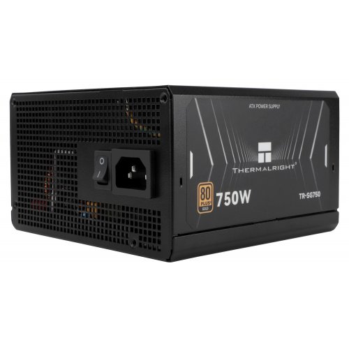 Купить Блок питания Thermalright SG-750 750W (TR-SG750) Black с проверкой совместимости: обзор, характеристики, цена в Киеве, Днепре, Одессе, Харькове, Украине | интернет-магазин TELEMART.UA фото