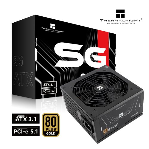 Купить Блок питания Thermalright SG-850 850W (TR-SG850) Black с проверкой совместимости: обзор, характеристики, цена в Киеве, Днепре, Одессе, Харькове, Украине | интернет-магазин TELEMART.UA фото