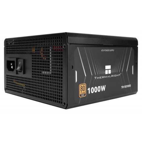 Блок живлення Thermalright SG-1000 1000W (TR-SG1000) Black купити в Україні: Київ, Львів, Хмельницький, Тернопіль, Івано-Франківськ | Перевірка сумісності, низька ціна, відгуки, характеристики від TELEMART фото