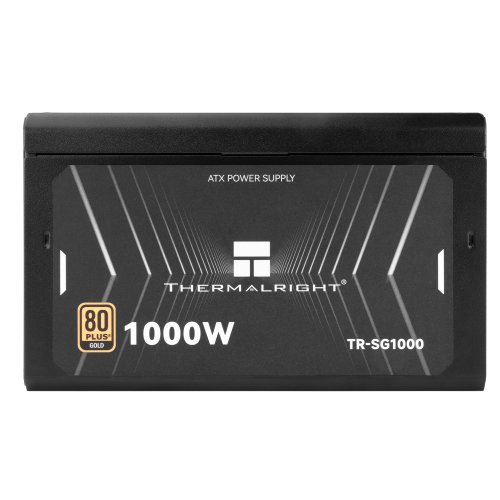 Блок живлення Thermalright SG-1000 1000W (TR-SG1000) Black купити в Україні: Київ, Львів, Хмельницький, Тернопіль, Івано-Франківськ | Перевірка сумісності, низька ціна, відгуки, характеристики від TELEMART фото